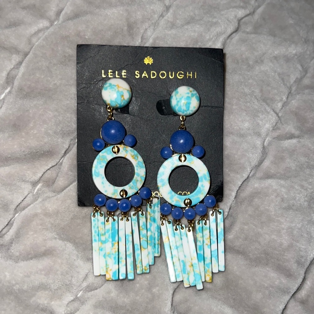 Lele Sadoughi clip earrings